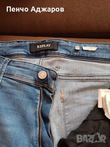 Оригинални дънки REPLAY, снимка 4 - Дънки - 54114075