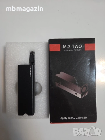 Samsung 980 PRO Gen.4 500GB NVMe M.2 + Fan Aluminum Heatsink, снимка 2 - Твърди дискове - 53038258