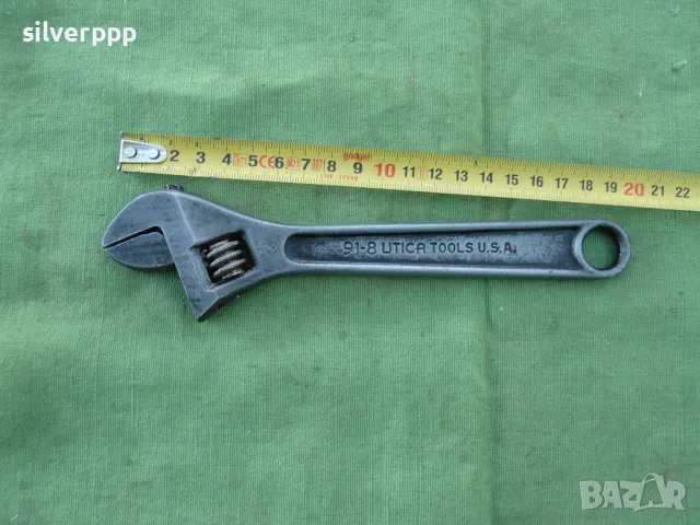 Качествен американски раздвижен ключ - 303 , снимка 2 - Ключове - 47622627