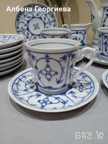 Баварски комплект за кафе Winterling Schwarzenbach BAVARIA, снимка 4 - Сервизи - 47462150