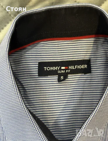 Мъжка риза Tommy Hilfiger размер S, снимка 3 - Ризи - 56144256