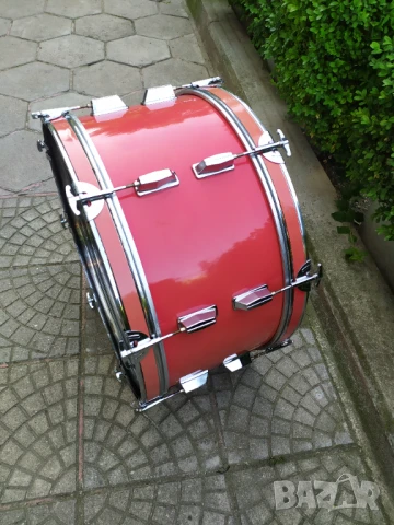 Бас каса , тъпан , маршов барабан 22 инча., снимка 3 - Ударни инструменти - 50583197