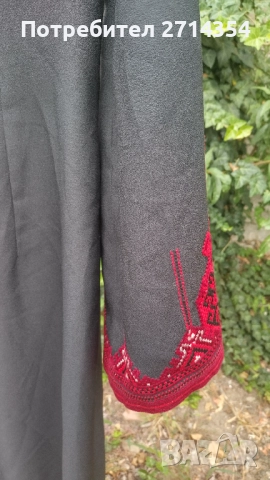 Стара дреха носия с  ръчно бродирани орнаменти , снимка 7 - Антикварни и старинни предмети - 51889559