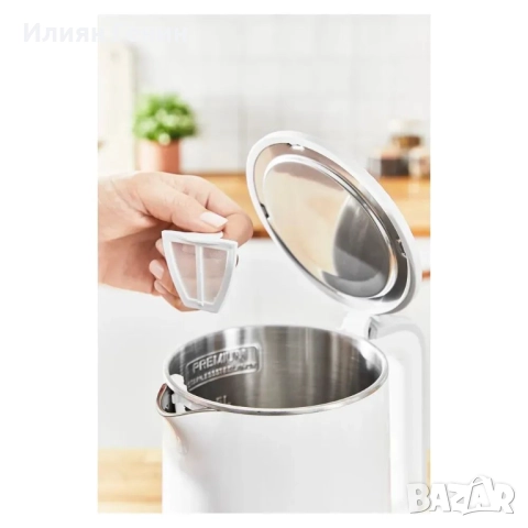 Електрическа кана Tefal Sense KO693110, 1800W, Капацитет 1.5 л, Цифров екран, снимка 4 - Кани - 52183483