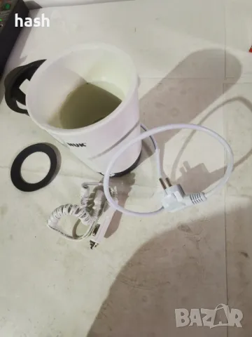 NUK Нагревател за шишета и бурканчета THERMO EXPRESS PLUS, снимка 6 - Прибори, съдове, шишета и биберони - 49334491