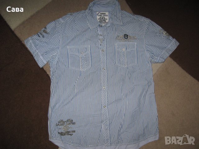 Ризи CAMP DAVID, TOM T.   мъжки,Л, снимка 3 - Ризи - 37119576