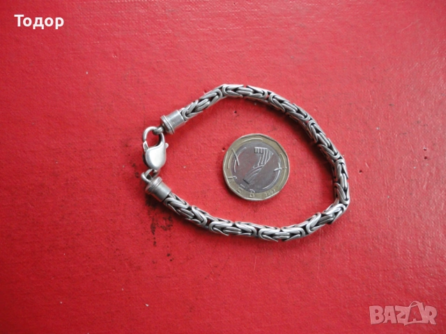 Невероятна сребърна гривна 2