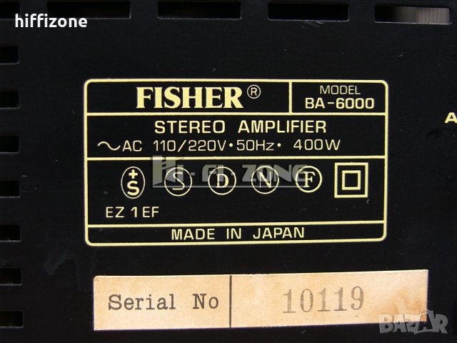 Комплект  Fisher cc-3000 / ba-6000 / fm-2421 , снимка 14 - Ресийвъри, усилватели, смесителни пултове - 34152302