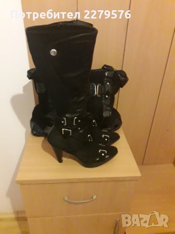 Ботуши естествена кожа, н. 37, снимка 3 - Дамски ботуши - 26901528