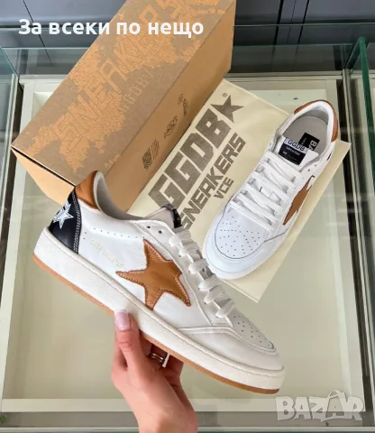 Golden Goose Мъжки Маратонки Естествена Кожа👟Мъжки Спортни Обувки GGDB - Различни Цветове Код E126, снимка 6 - Маратонки - 55798642