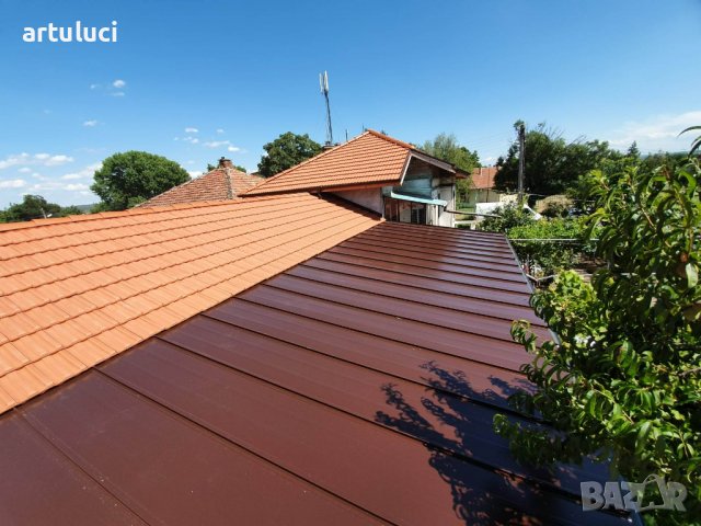 Покривни изделя и фасади от фалцов панел FALZON, снимка 3 - Тенекеджийски услуги - 39012613