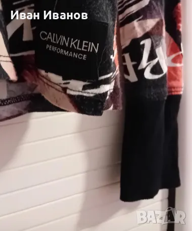 Оригинална дамска фланелка с качулка Calvin Klein, снимка 2 - Блузи с дълъг ръкав и пуловери - 49592176