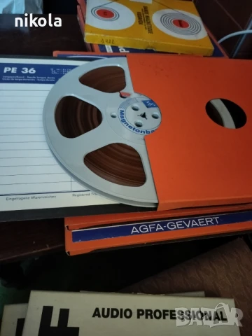 Ролки 26.5 см с нова лента  AGFA  BASF  и др  с кутии -60лв, снимка 4 - Други - 50584099