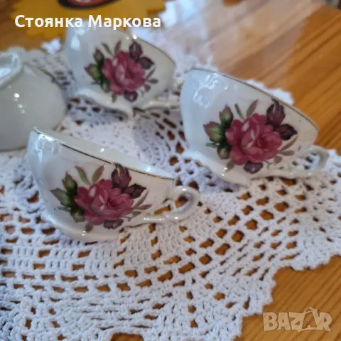 Английски чашки фин порцелан-намалени-6 бр, снимка 2 - Чаши - 48980168