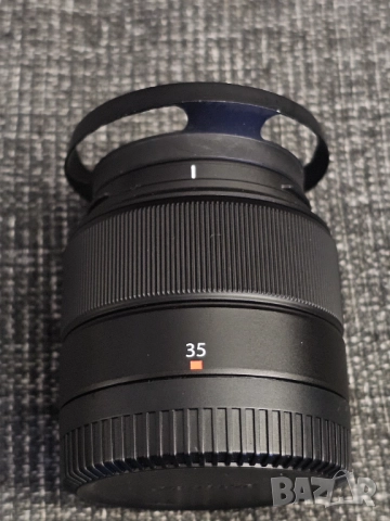 Продавам Fujifilm Fujinon XC 35mm f / 2, перфектен, без забележки, снимка 3 - Обективи и филтри - 52641561