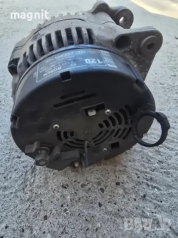 Динамо 0123515003 Bosch 028903028 за Ауди А4 1,9тди 110кс Audi A4 Passat B5 1,9tdi 14v-120Ah, снимка 3 - Части - 56066495