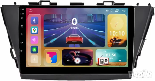 Мултимедия, за Toyota Prius V Plus Alpha, Двоен дин, Навигация, дисплей плеър екран, Android, PRIUS+, снимка 5 - Резервни части за телефони - 49832171