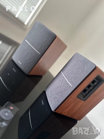 Тонколони Edifier R1280TS, 2.0, 42W, Дистанционно, sub-out, Brown, снимка 5 - Тонколони - 52226888