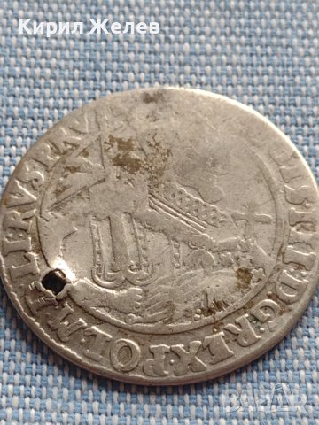Сребърна монета Орт1623г. Сигизмунд трети Полша 12212, снимка 6 - Нумизматика и бонистика - 42900388