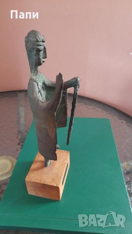 Статуетка на древен войн от нурагическата цивилизация, снимка 7 - Антикварни и старинни предмети - 34923190