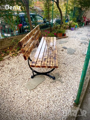 Градинска пейка, снимка 9 - Градински мебели, декорация  - 42666337