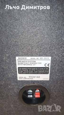 SONY SS-ZX10, снимка 13 - Тонколони - 54130531
