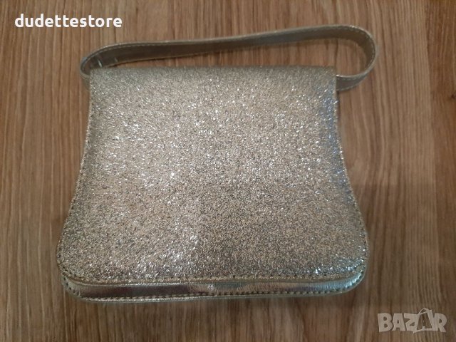 Малка сребърна чанта сребриста, снимка 2 - Чанти - 38408673