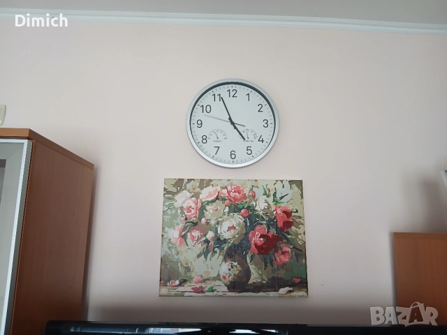 Красива картина с цветя (божури) – Стилна декорация за дома