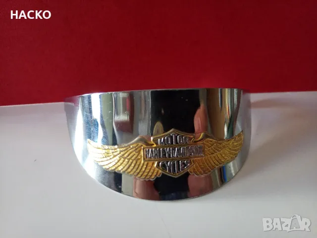 Метална Козирка за Фар на Harley Davidson 100% Оригинална, снимка 1