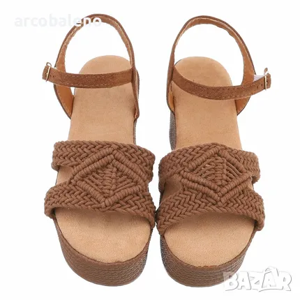 Дамски сандали на платформа, 4цвята , снимка 9 - Сандали - 50319393