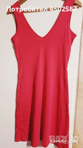 Червена рокля Victoria's Secret, снимка 3 - Рокли - 50930004