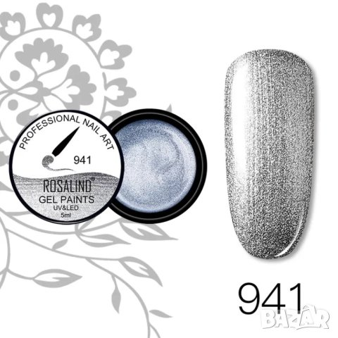 ROSALIND Uv & Led гел боя за рисуване и декорации, снимка 4 - Продукти за маникюр - 35308977