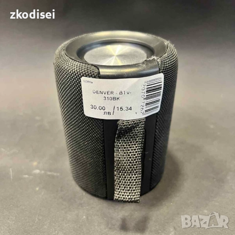 Bluetooth тонколона DENVER BTV-310BK, снимка 2 - Bluetooth тонколони - 52872297