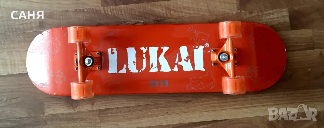 Скейтборд LUKAI,с ЛЕД светлини, снимка 3 - Настолни игри - 54814815