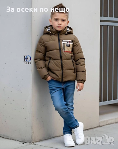 Burberry Детско Зимно Яке С Качулка - Налични Различни Цветове Код SK347, снимка 3 - Детски якета и елеци - 52667965