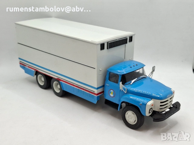 ЗиЛ 133 ГЯ - хладилен (МОд.5702), 1:43 Легендарни Грузовики, снимка 5 - Колекции - 54120820