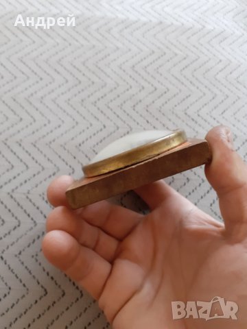 Стар механичен термометър #3, снимка 5 - Антикварни и старинни предмети - 29610668