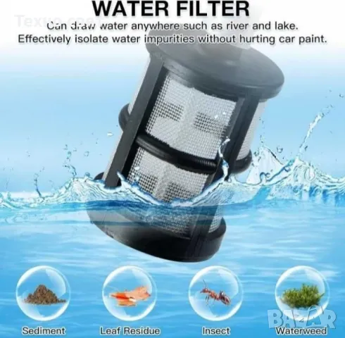 ТОП ЦЕНА АКУМУЛАТОРНА ВОДОСТРУЙКА за кола дом градина 30 bar, снимка 3 - Аксесоари и консумативи - 48918927