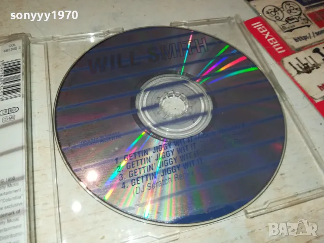 WILL SMITH CD-ВНОС GERMANY 1605251744, снимка 12 - CD дискове - 50315972