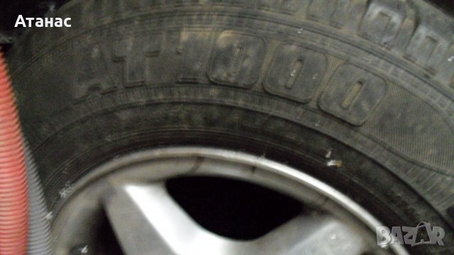 Алуминиеви джанти 16 " за мерцедес mercedes ML 5x112 и отлични гуми с 255/70/16, снимка 16 - Гуми и джанти - 37034270