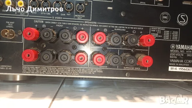 YAMAHA HTR-5940, снимка 9 - Ресийвъри, усилватели, смесителни пултове - 55898805