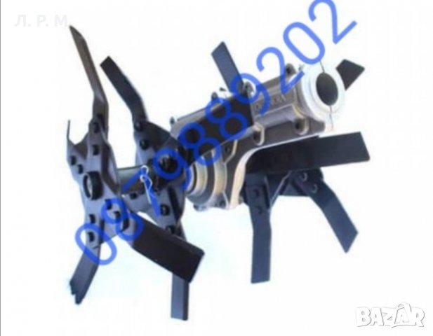 Приставка Фреза за бензинова коса, моторен тример, За всички модели!!! 7-9 ШЛИЦИ И КВАДРАТ, снимка 4 - Селскостопанска техника - 31845718