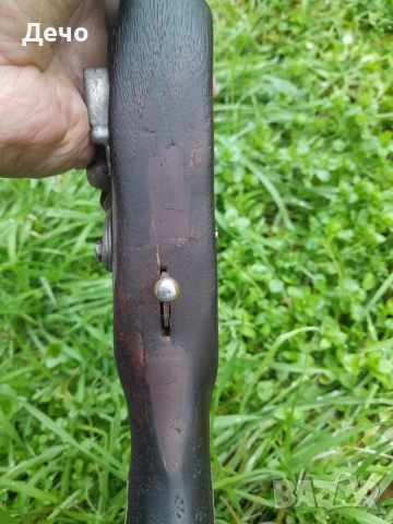 Стар Балкански Османски кремъчен Пищов Кремъклия Работещ механизъм, снимка 6 - Антикварни и старинни предмети - 53159347