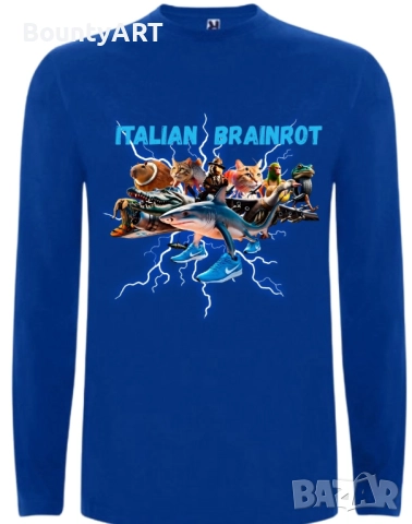 Персонализирана блуза Italian Brainrot, снимка 3 - Детски тениски и потници - 50833966