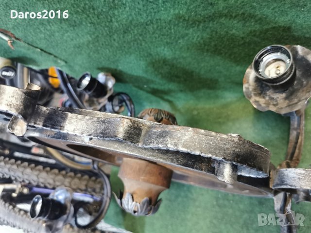 Страхотен полилей дърво и ковано желязо , снимка 10 - Полилеи - 42168989