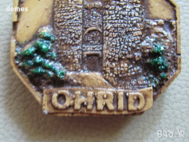 Магнит от Самуиловата крепост, Охрид, снимка 3 - Колекции - 37397580