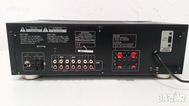 Ресивър Pioneer SX-205RDS, снимка 11 - Ресийвъри, усилватели, смесителни пултове - 29510349