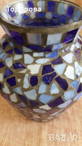 Дизайнерска ваза, снимка 4 - Антикварни и старинни предмети - 29281750