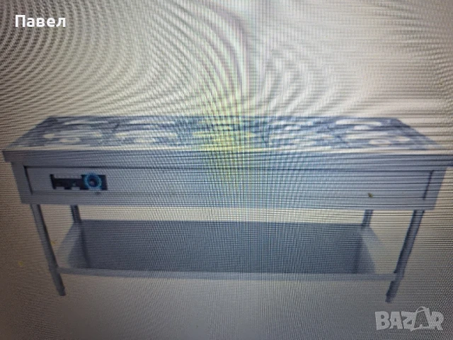 Бен Мари Топла витрина с водна баня, с крака и долен плот-чисто нова, снимка 2 - Витрини - 50933513