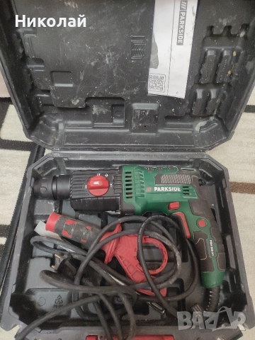 2 бр.За части/ремонт!Перфоратор Parkside PBH 800 B1, снимка 3 - Други инструменти - 53968636